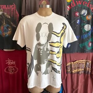 Travis Scott Cactus jack Kaws AOP T-shirt
